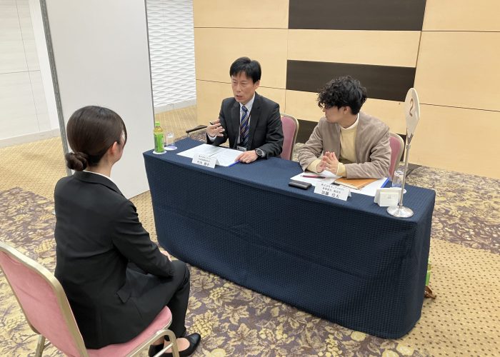 大学との連携_模擬面接会
