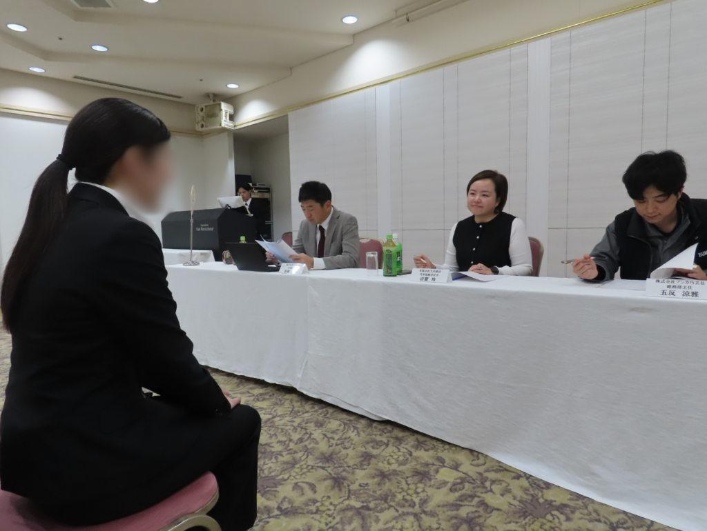 模擬面接会の様子