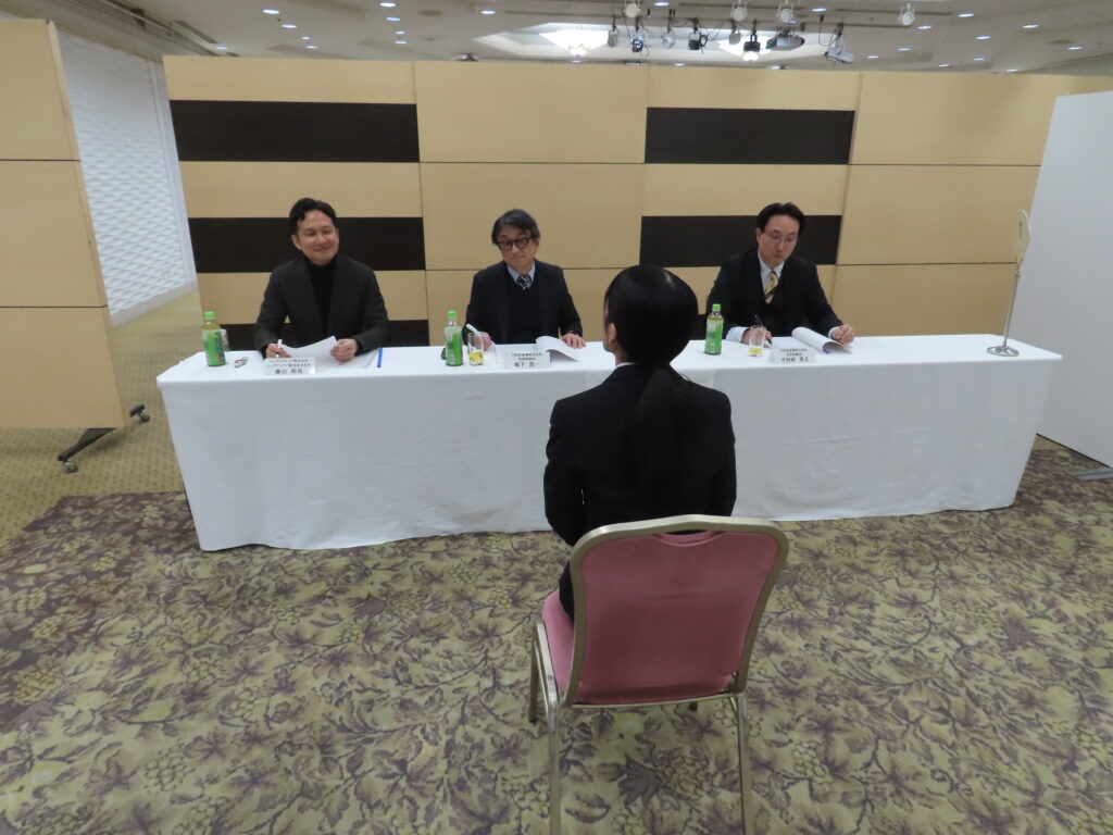 模擬面接会の様子